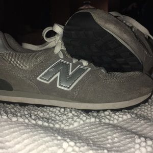 New balance! Grey, size 3.5!!